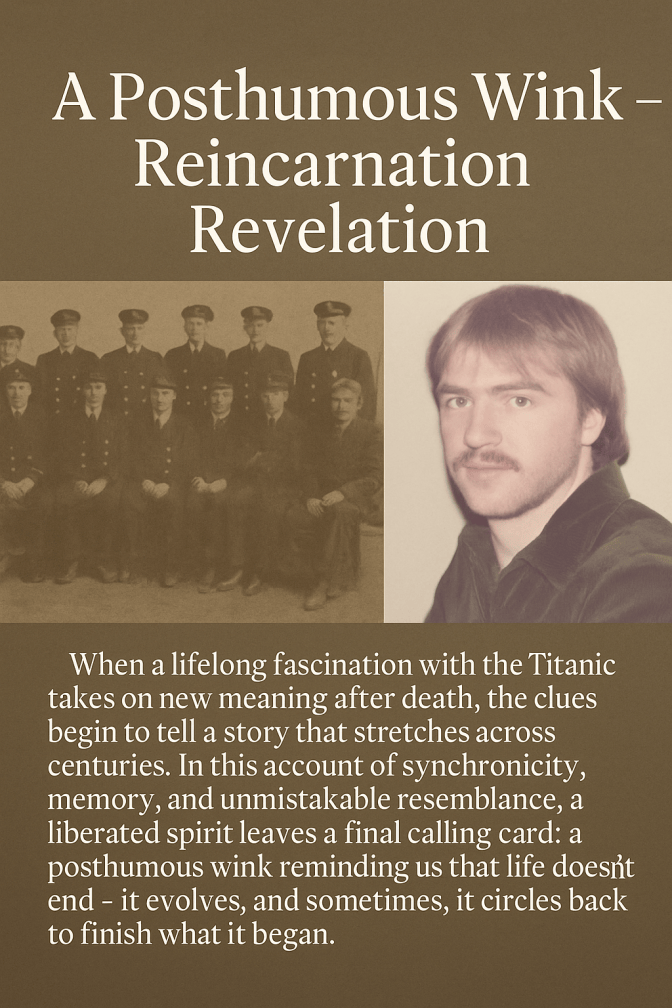 Titanic Reincarnation - I had never seen a picture of him when he was younger. This was a surprise.