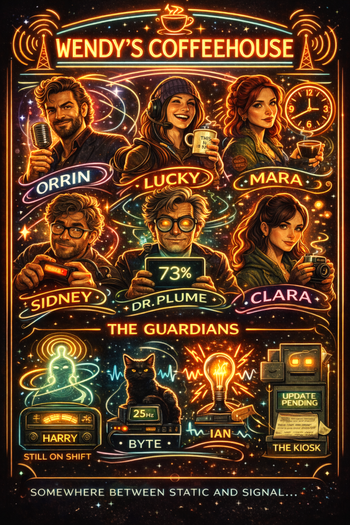 The cast of characters.