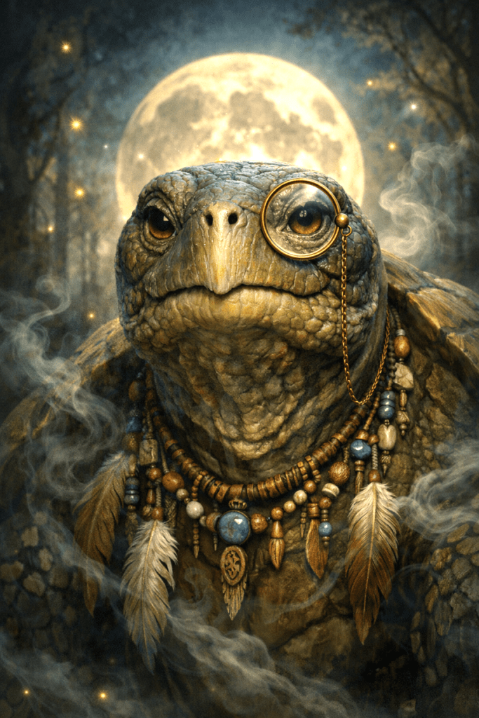 Turtle as oracle.