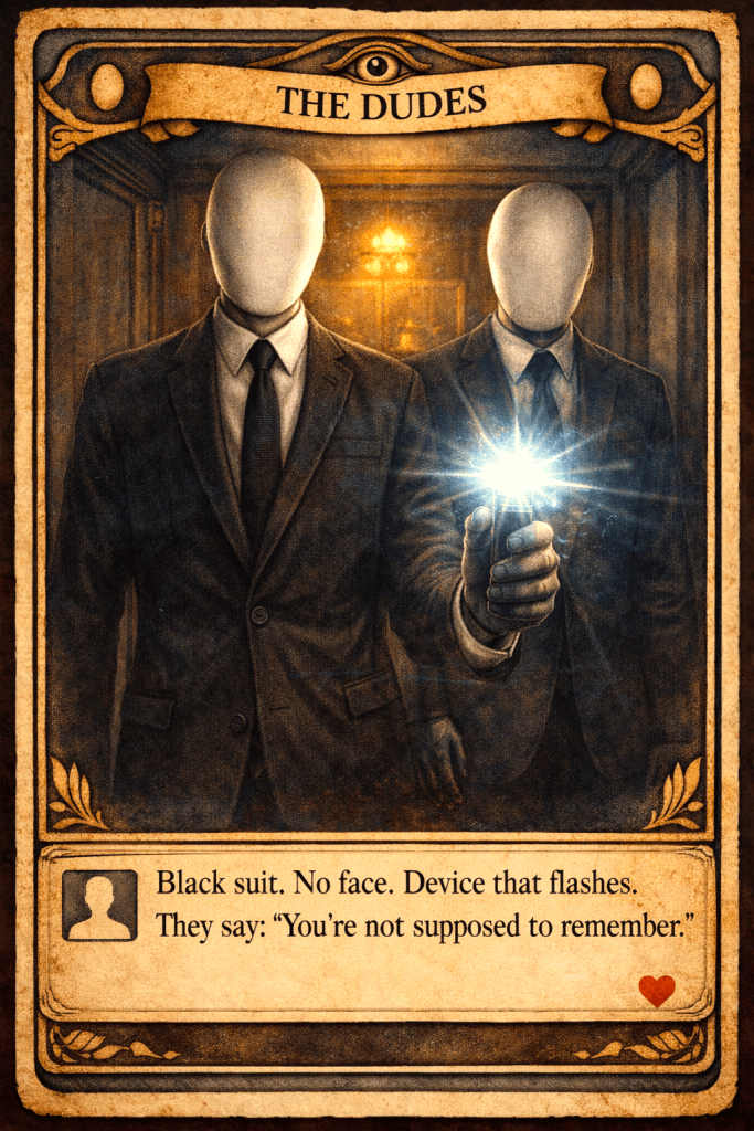 Dudes in black - face doesn't register.