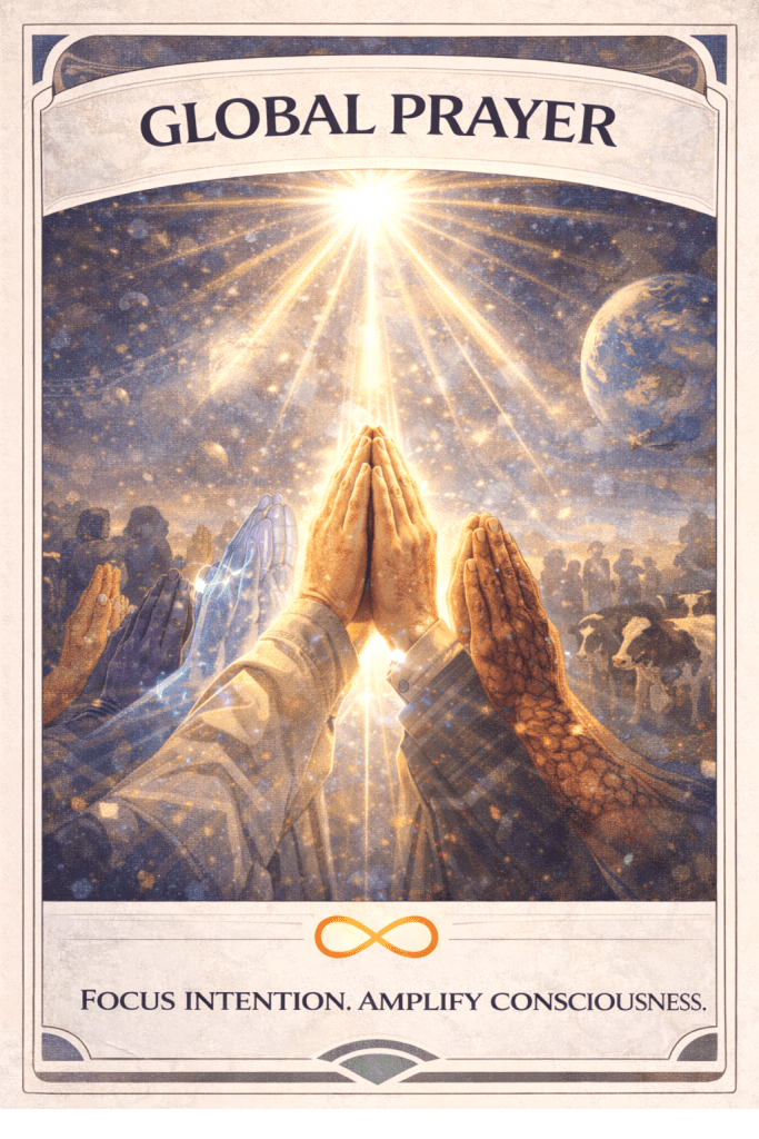 Prayer manifestation. 