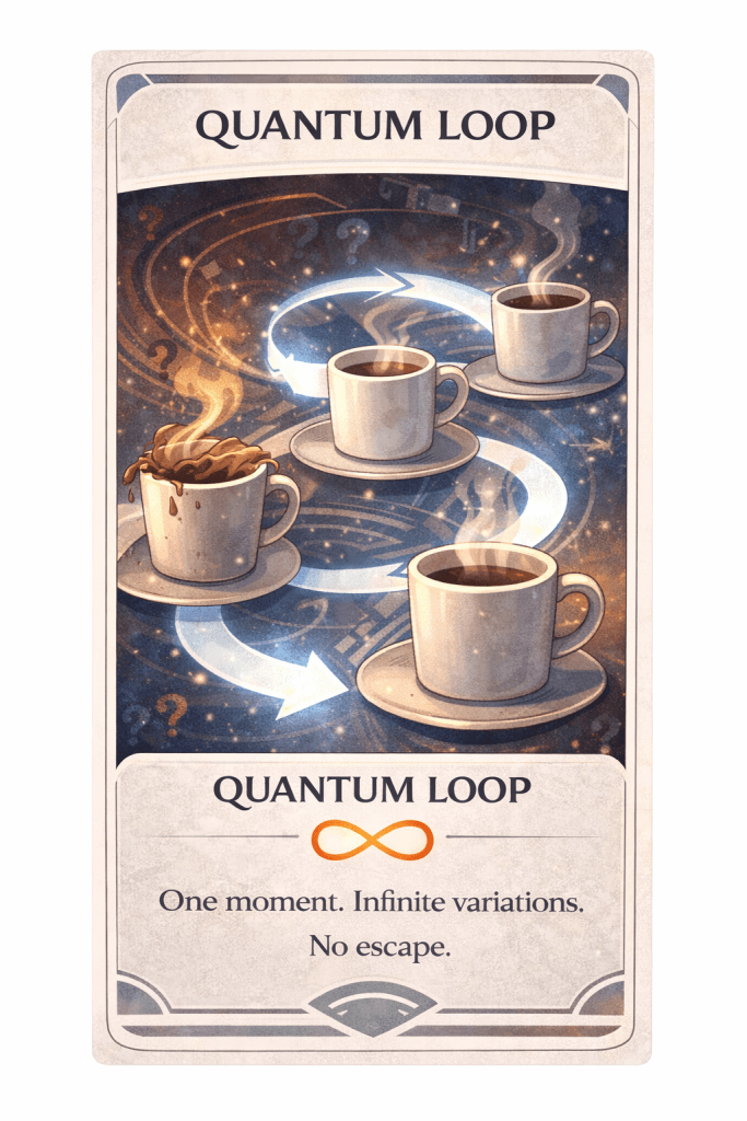 Oracle card. Coffee. Ever fresh.