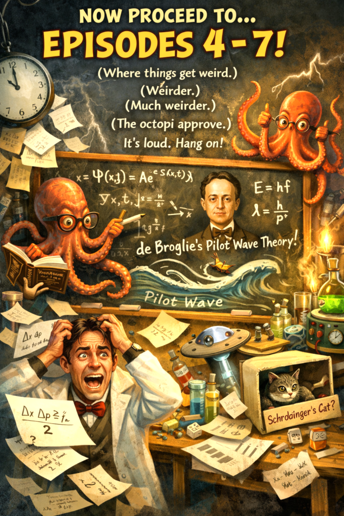 Poster detailing where things get weird