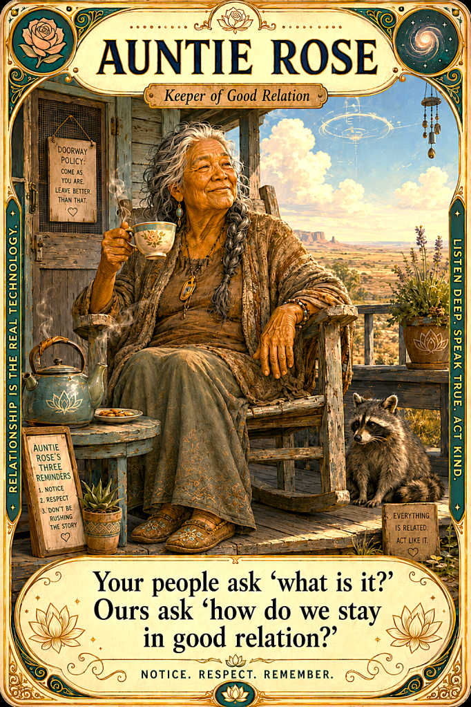 Meet Auntie Rose.